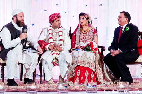 pakistani wedding ceremony bride groom