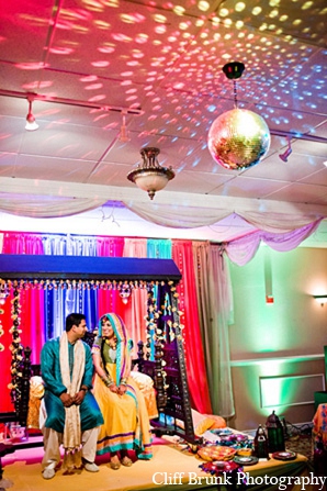 pakistani wedding mehndi bride groom lighting