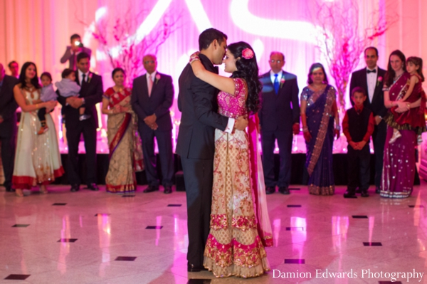 indian wedding bride groom dance dancefloor