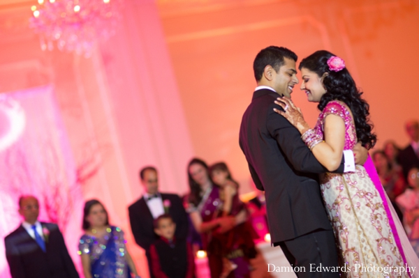 indian wedding bride groom dancing