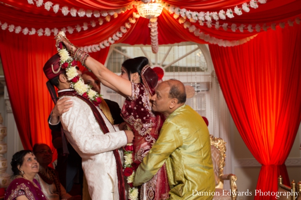 indian wedding ceremony traditional jai mala celebration