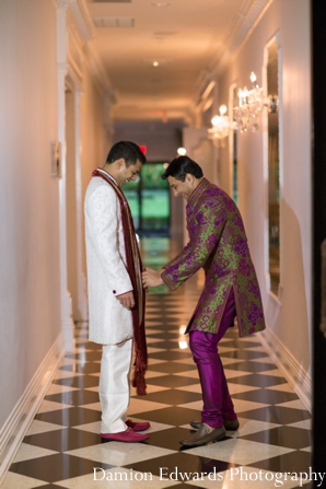 indian wedding groom gets ready sherwani