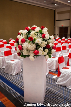 indian wedding ceremony floral decor