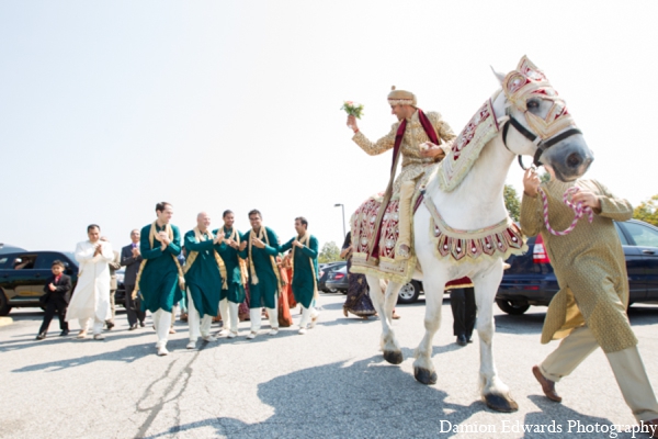 indian wedding groom baraat transportation