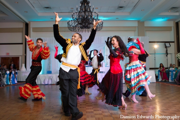 indian wedding reception bollywood dance