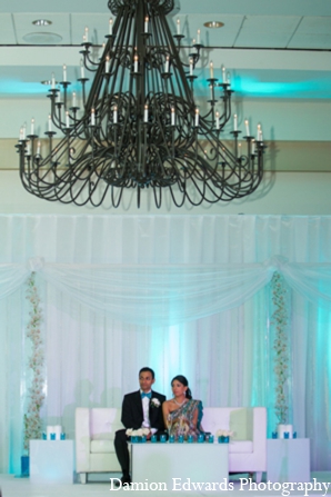 indian wedding reception design lighting