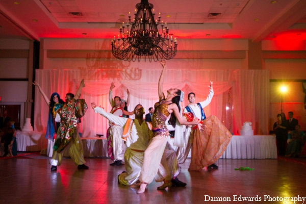 indian wedding reception entertainment dancers