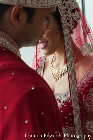 indian wedding couples portraits outdoors