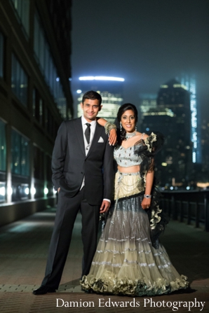 indian wedding couples portraits outdoors