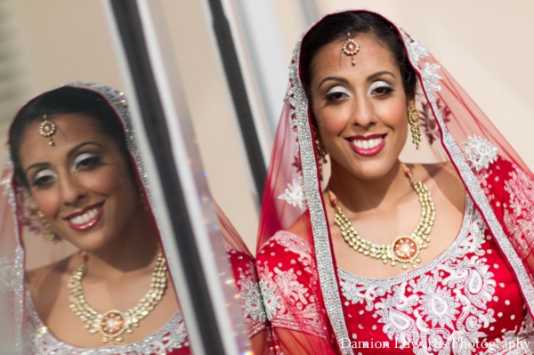 indian wedding bride portrait traditional lengha