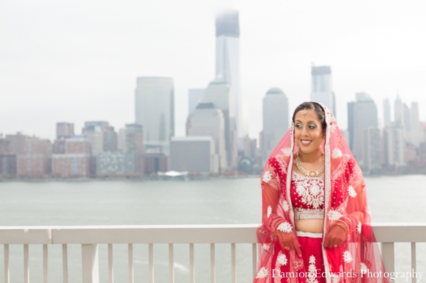 indian wedding bride portrait traditional lengha