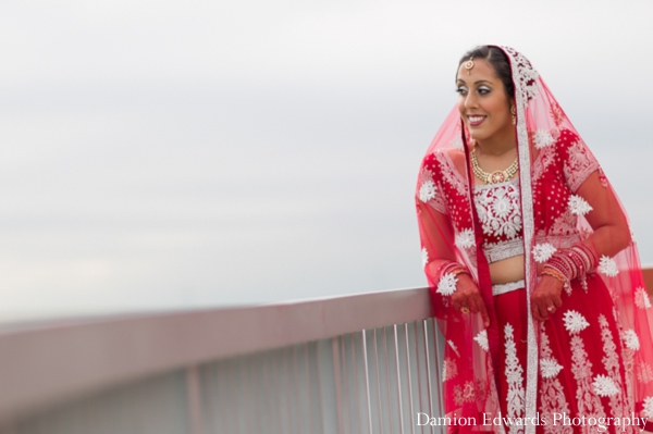 indian wedding bride portrait traditional lengha