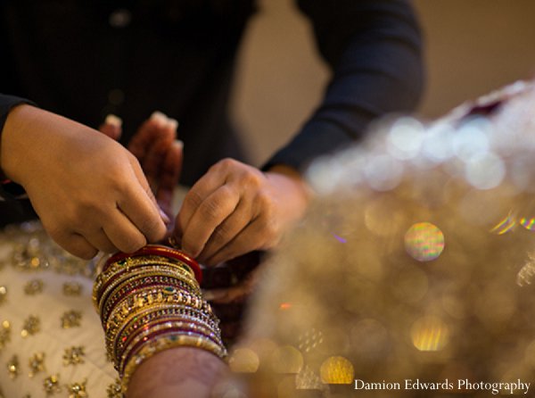 indian wedding jewelry bride getting ready