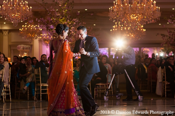 indian wedding bride groom first dance