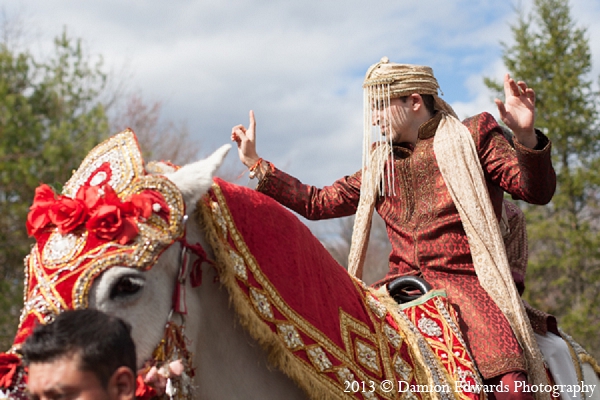 indian wedding groom baraat horse