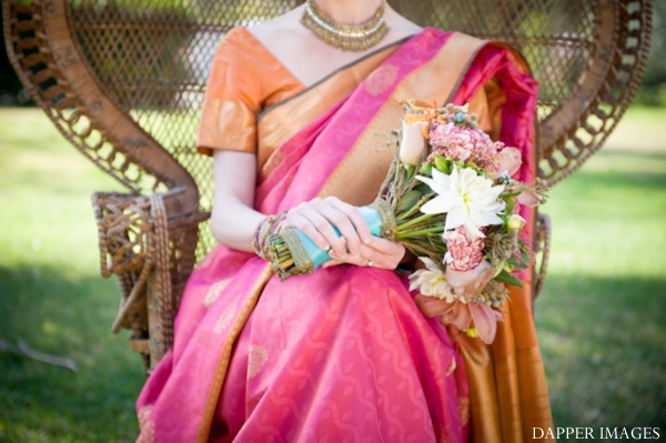 indian wedding bridal bouquet colorful inspiration ideas