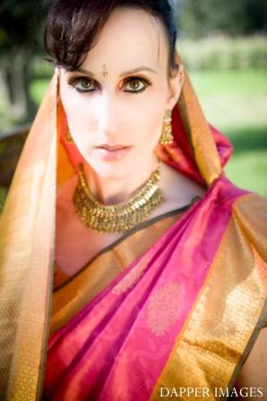 indian wedding bridal hair and makeup inspiration