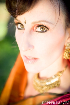 indian wedding bridal hair and makeup inspiration