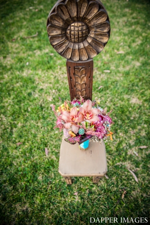 indian wedding bridal bouquet inspiration colorful