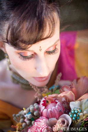 indian wedding bridal makeup and hair ideas