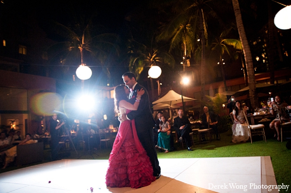 indian wedding bride groom dance photography