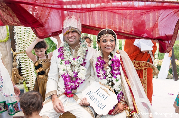 indian wedding groom bride ceremony outdoor