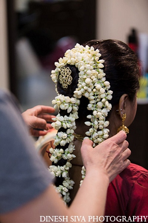 indian wedding bridal hair traditional