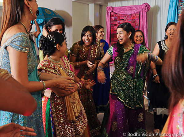 indian wedding bride dancing tradition