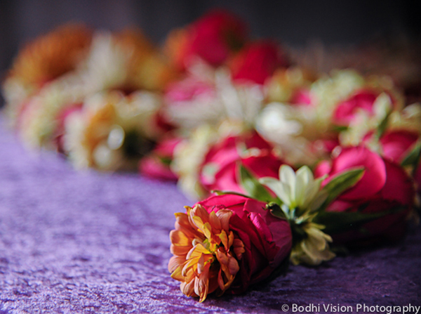 indian wedding floral pink orange