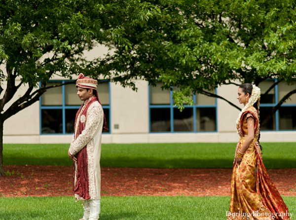 indian wedding portraits first look