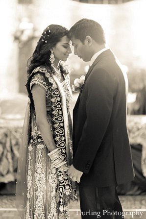 indian wedding reception portraits