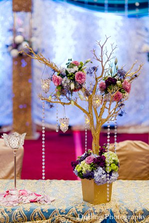 indian wedding reception style decor