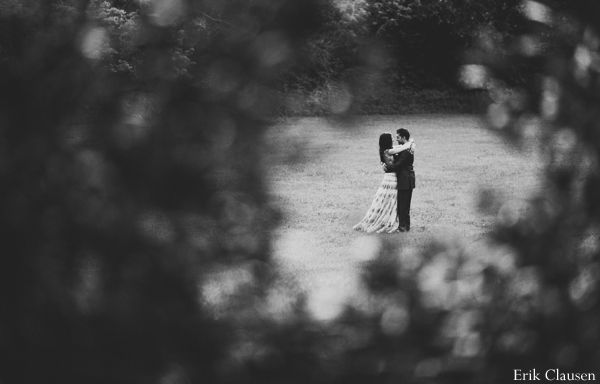 indian wedding bride groom black and white photography