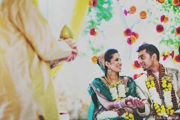 indian wedding ceremony bride groom