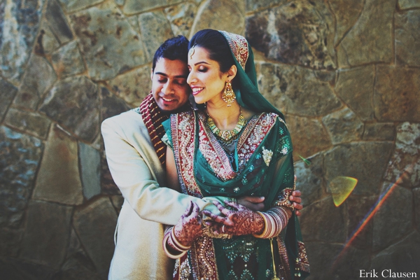 indian wedding portrait ceremony couple