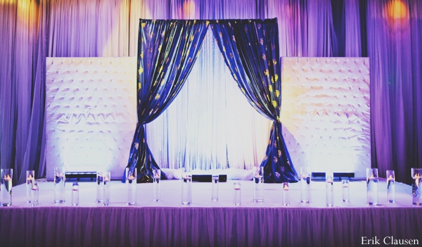 indian wedding reception decor