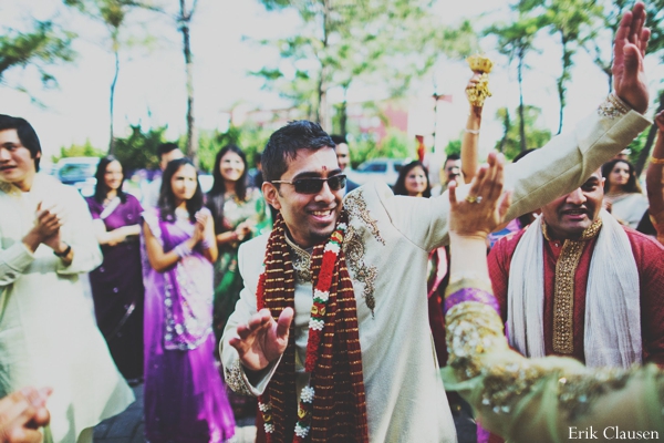 indian wedding street celebration dancing