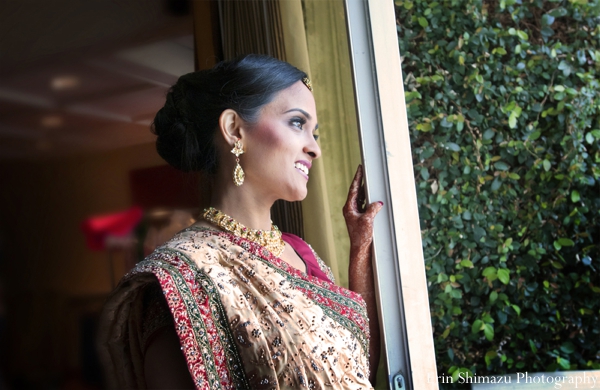 indian wedding bridal portrait traditional