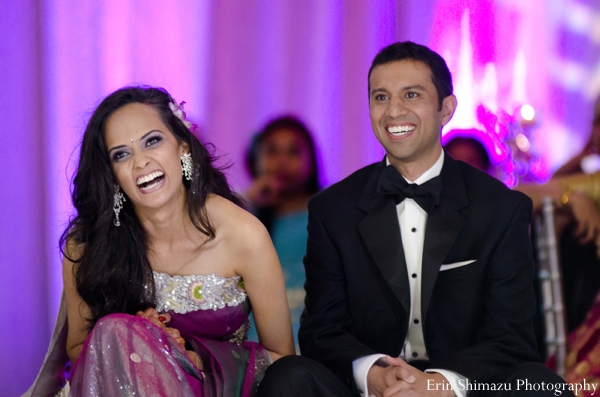 indian wedding bride groom reception celebration