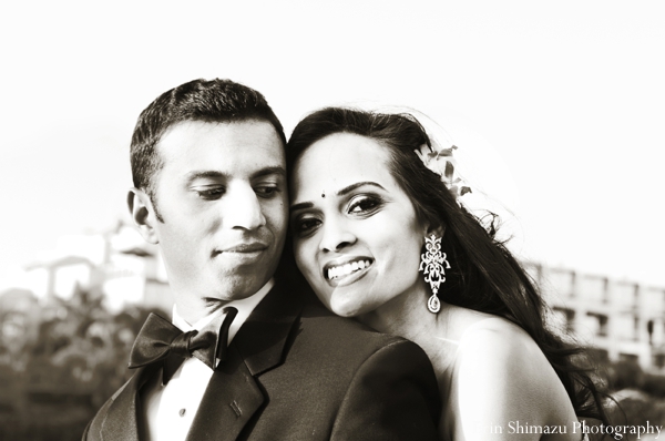 indian wedding bride groom reception portraits