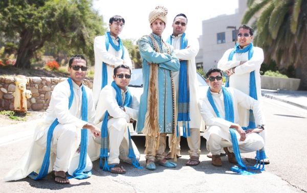 indian wedding groom groomsmen baraat traditional