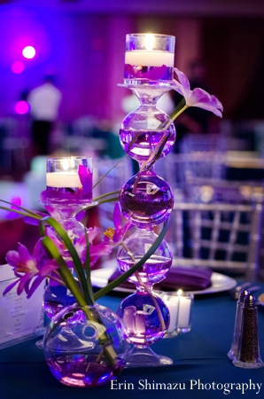 indian wedding reception lighting decor