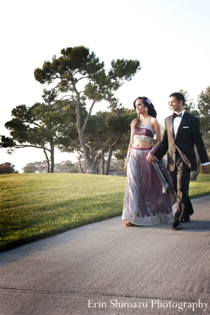 indian wedding reception portrait