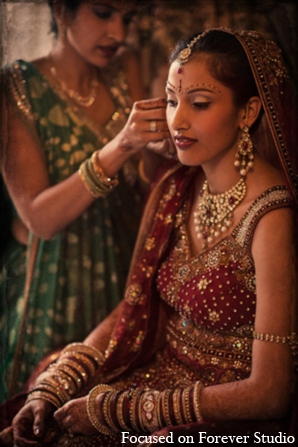 indian wedding bridal hair makeup jewelry fashion