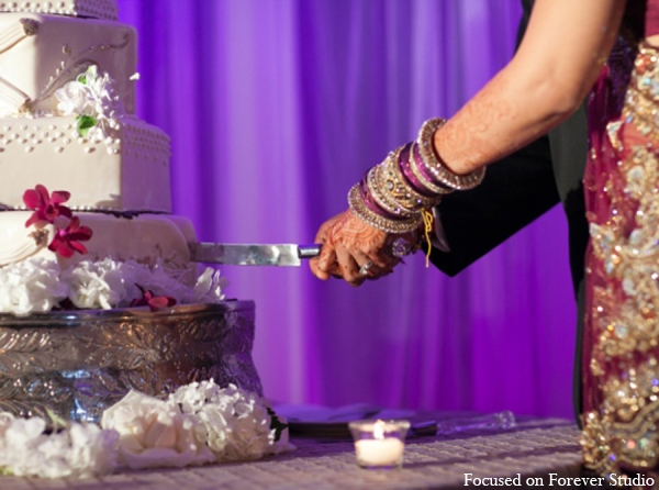 indian wedding bride groom cake