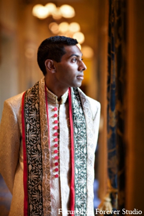 indian wedding groom portrait