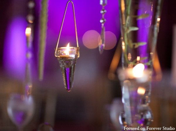 indian wedding reception lighting