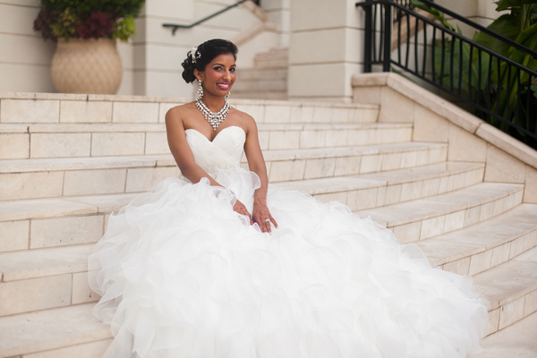 indian wedding bridal portrait