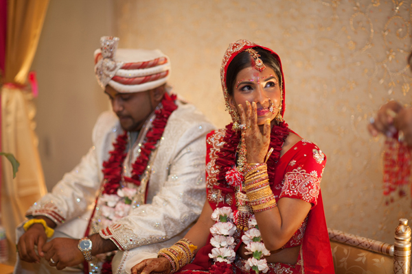 indian wedding ceremony bride groom