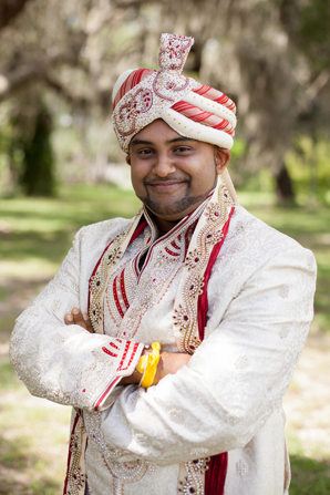 indian wedding photo groom